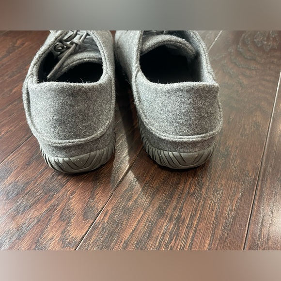 Hybrid Green Label Men Dune Low Top Wool Gray Sneaker Size 12 - Picture 3 of 10